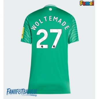 Newcastle United Nick Woltemade #27 Tricou Fotbal Replică 2025-26 Femei Deplasare